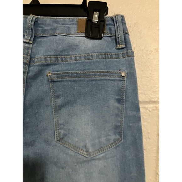 ELV Girl’s Jeans Size 12 Slim Straight Mid Rise Lined - Picture 8 of 9